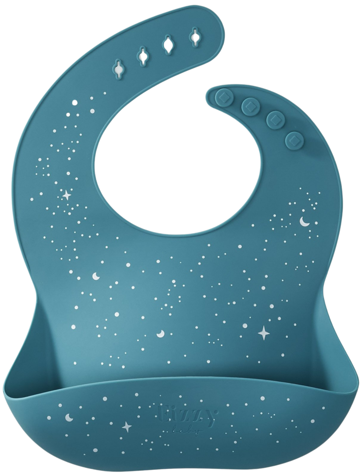 Baby Silicone Bib (Magical Teal) – Eizzy Baby